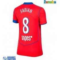 Paris Saint-Germain Fabian Ruiz #8 Rezervni Dres za Ženska 2025-26 Kratak Rukav